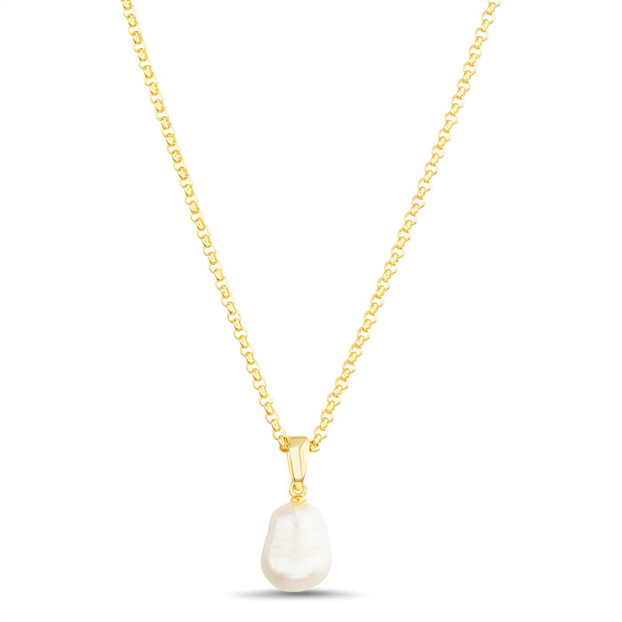 Rae Dunn PEARLS OF BEAUTY Necklace in Gold